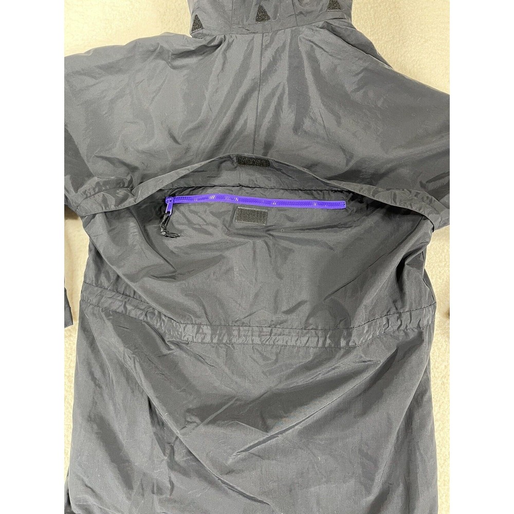 Lands End‎ Direct Merchants Men’s Size Large  42-44 Black Hooded Jacket - Picture 8 of 11